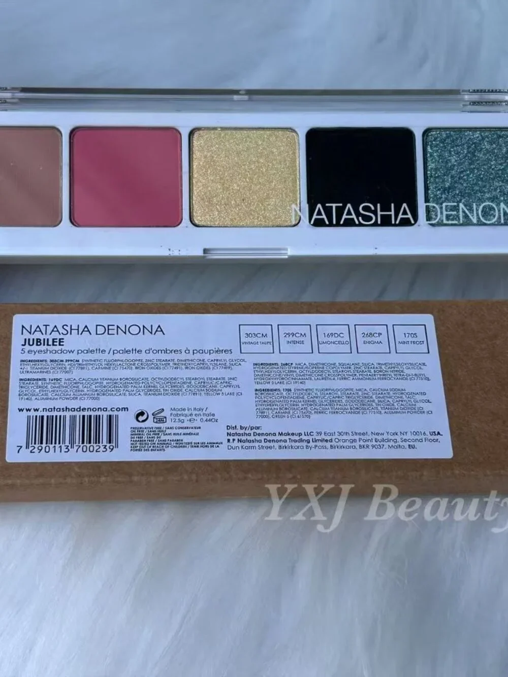 New In Box Natasha Denona Eyeshadow Palette~Jubilee~Full Size 12.5 g/0.44 oz